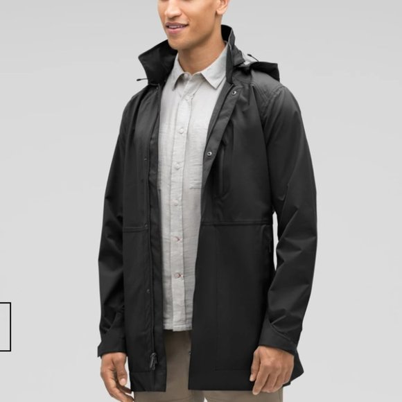 nau sequenchshell trench coat